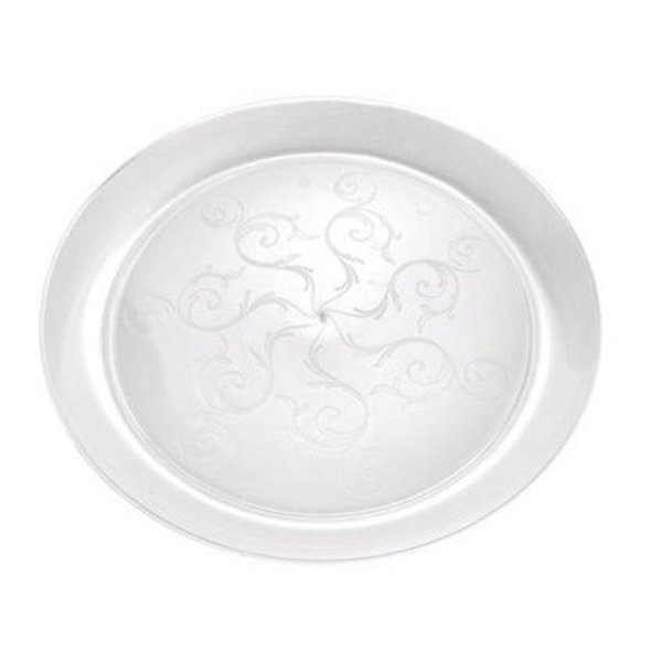 Fineline Settings Fineline Settings 309 Savvi Serve 9 in. Clear Plate 309